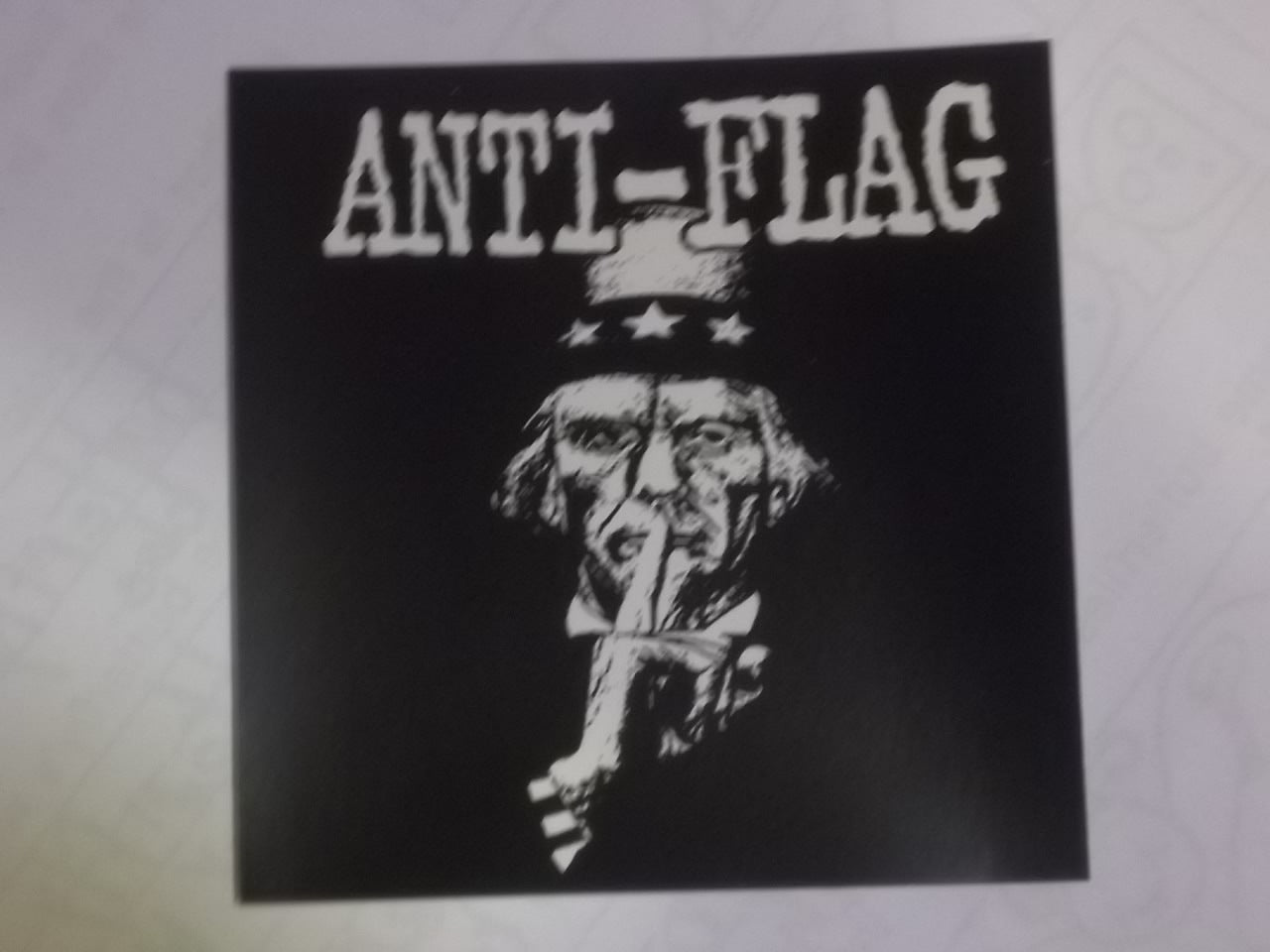 ANTI FLAG - SSSHUT STICKER