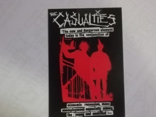 CASUALTIES - THE NEW STICKER