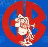 GORILLA BISCUITS - LOGO W/ GUY 1" BUTTON