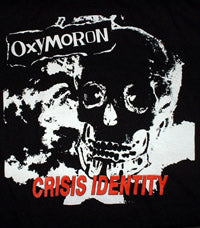 OXYMORON - CRISIS IDENTITY 1" BUTTON