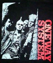 ONE WAY SYSTEM - BAND PICTURE 1" BUTTON