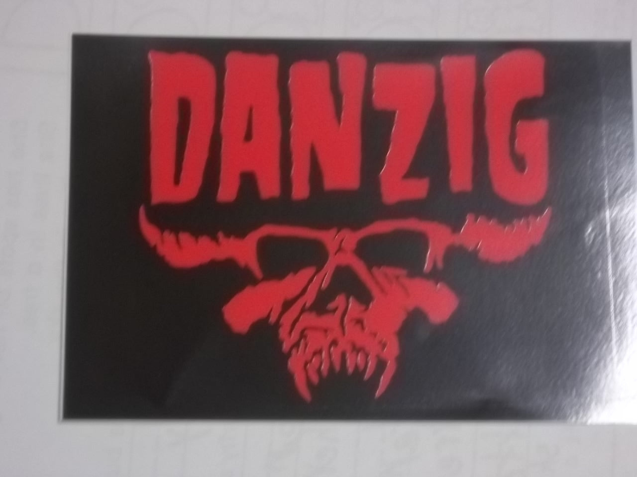 DANZIG - DANZIG + SKULL STICKER