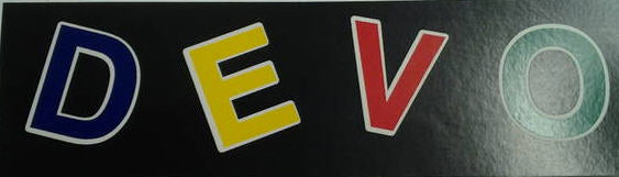 Devo Car Sticker DEVO - DEVO STICKER – Headline Records