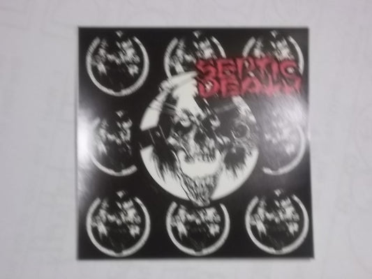 SEPTIC DEATH - SKULLS STICKER