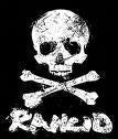 RANCID - SKULL N CROSSED BONES 1" BUTTON