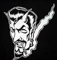 REVEREND HORTON HEAD - EVIL HEAD 1" BUTTON