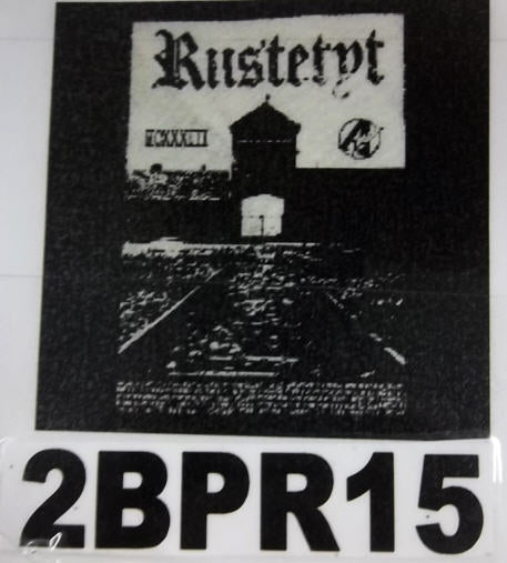 RIISTETYT - CONCENTRATION CAMP BACK PATCH