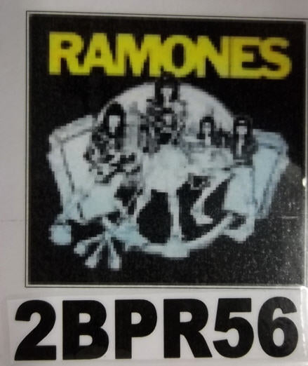 RAMONES - ROAD TO RUIN BACK PATCH