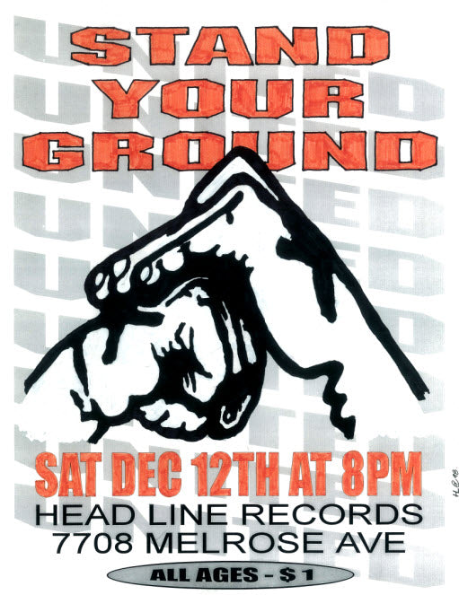 HEADLINE FLYER - STAND YOUR GROUND (COLOR)