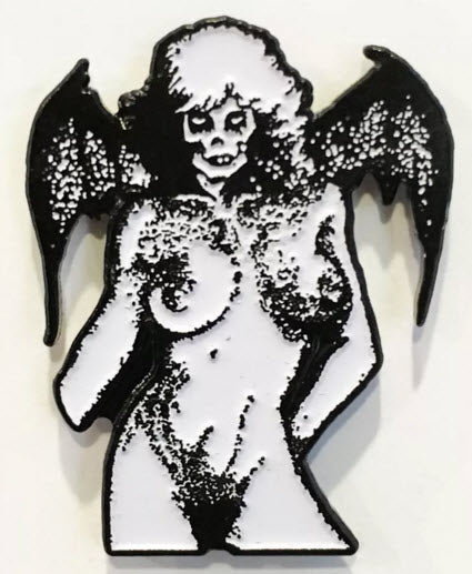 SAMHAIN - UNHOLY PASSION ENAMEL PIN