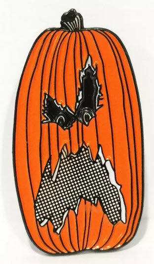 MISFITS - HALLOWEEN PUMKIN ENAMEL PIN