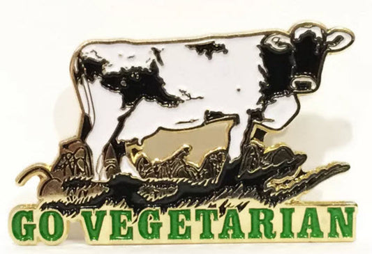 YOUTH OF TODAY - GO VEGAN ENAMEL PIN