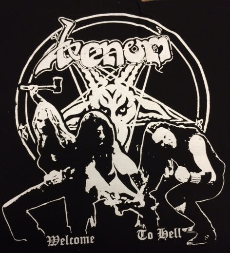 VENOM - WELCOME O HELL BACK PATCH