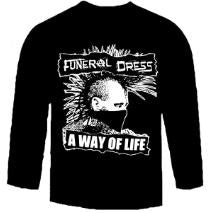 FUNERAL DRESS - A WAY OF LIFE LONG SLEEVE TEE SHIRT