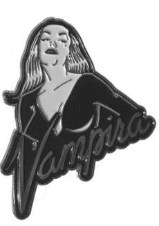 VAMPIRA - PORTRAIT LOGO ENAMEL PIN BADGE