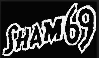 SHAM 69 - SHAM 69 (B/W) 1" BUTTON