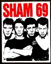 SHAM 69 - BAND PICTURE 1" BUTTON