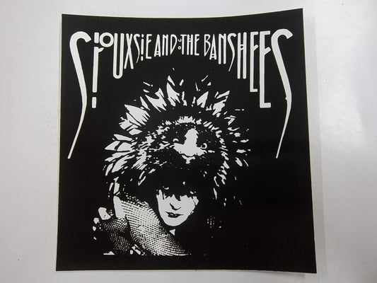 SIOUXSIE & THE BANSHEES - PICTURE STICKER