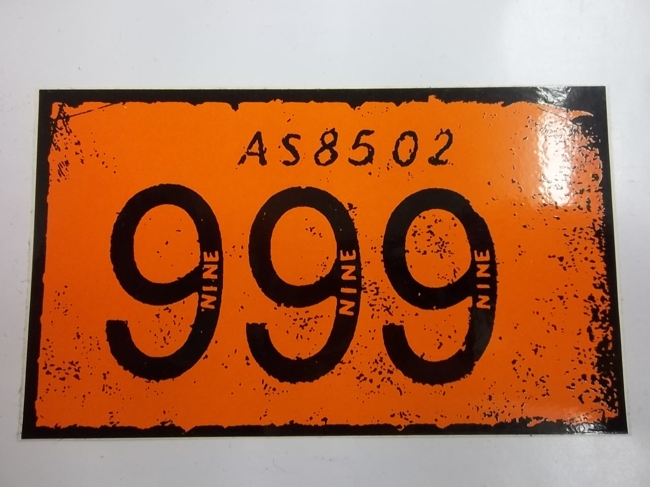 999 - LOGO STICKER – Headline Records