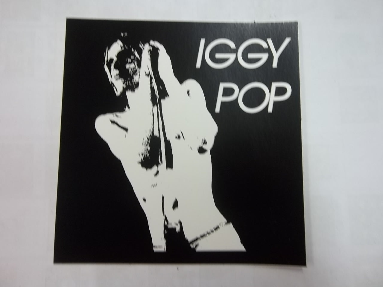 IGGY POP - LIVE STICKER – Headline Records