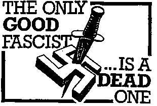 1" BUTTON - THE ONLY GOOD FACIST, IS A DEAD ONE