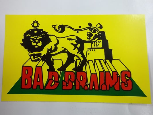 BAD BRAINS - LION STICKER