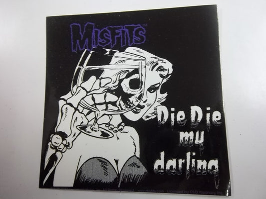 MISFITS - DIE DIE MY DARLING STICKER