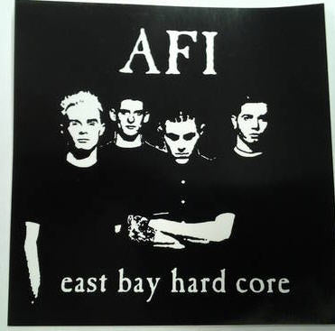 AFI - EAST BAY HARDCORE (BAND) STICKER