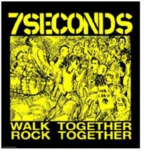 7 SECONDS - WALK TOGETHER 1" BUTTON