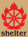 SHELTER - LOGO STICKER