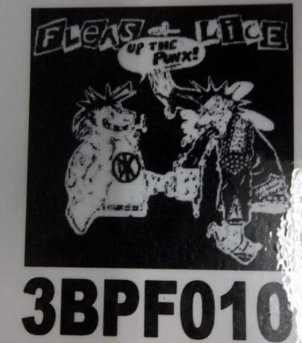 FLEAS & LICE - UP THE PUNX BACK PATCH