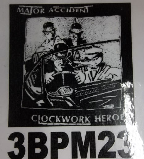 MAJOR ACCIDENT - CLOCKWORK HEREOS BACK PATCH