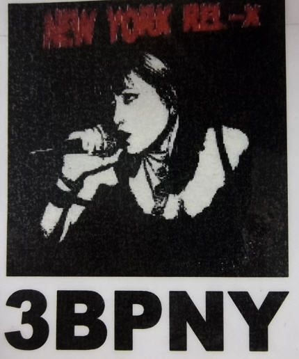 NEW YORK REL X - PICTURE BACK PATCH