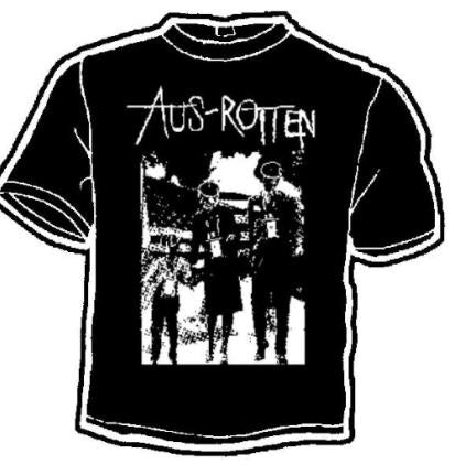 AUS ROTTEN - GAS MASK TEE SHIRT