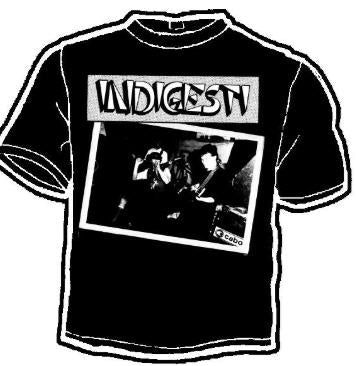 INDIGESTI - LIVE BAND TEE SHIRT