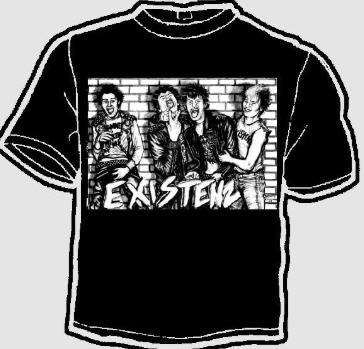 EXISTENZ - BAND CARTOON PICTURE TEE SHIRT