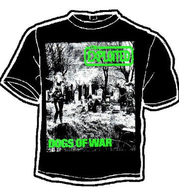 EXPLOITED - DOGS OF WAR TEE SHIRT