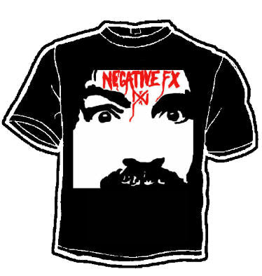 NEGATIVE FX - MANSON TEE SHIRT