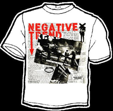 NEGATIVE TREND - WE DON'T PLAY WE RIOT TEE SHIRT