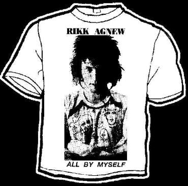 RIKK AGNEW - ALL BY MYSELF TEE SHIRT