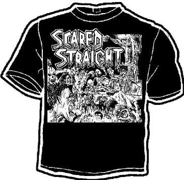 SCARED STRAIGHT - CARTOON TEE SHIRT