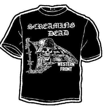 SCREAMING DEAD - WESTERN FRONT TEE SHIRT