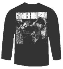 CHARLES BRONSON - CHARLES BRONSON PICTURE LONG SLEEVE TEE SHIRT