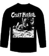 COURT MARTIAL - WAR PICTURE LONG SLEEVE TEE SHIRT