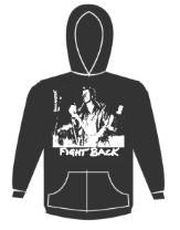 DISCHARGE - FIGHT BACK HOODIE SWEATSHIRT