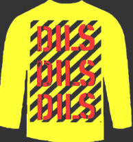 DILLS - DILLS DILLS DILLS LONG SLEEVE TEE SHIRT