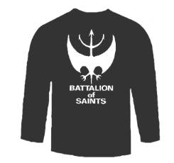 BATTALION OF SAINTS - LOGO LONG SLEEVE TEE SHIRT