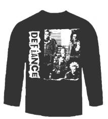 DEFIANCE - BAND PICTURE LONG SLEEVE TEE SHIRT