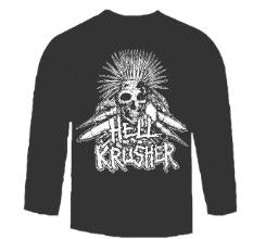 HELLKRUSHER - LOGO LONG SLEEVE TEE SHIRT