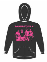 GENERATION X - PINK BAND PICTURE HOODIE SWEATSHIRT